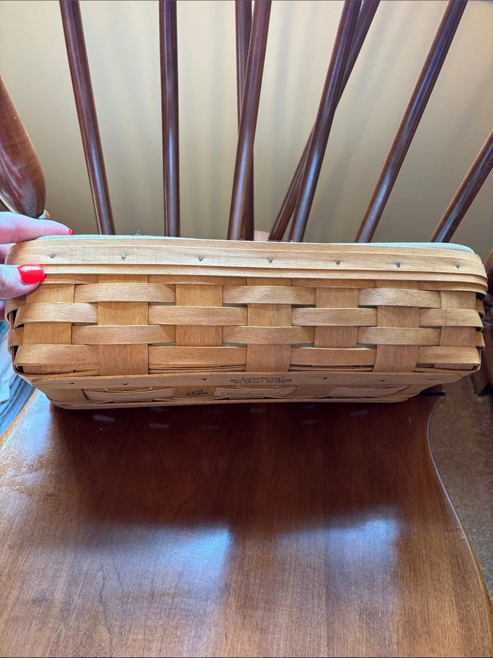 Longaberger Bread Basket Set